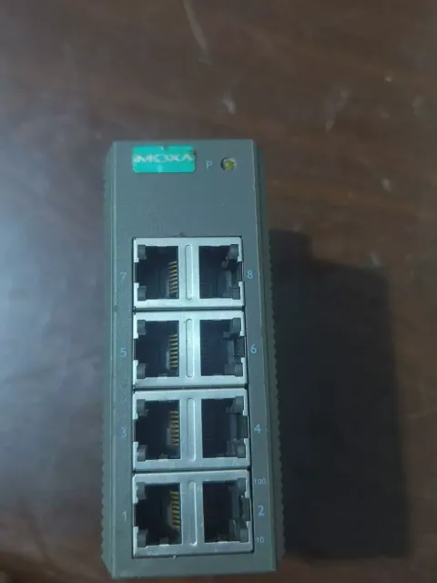 MOXA EDS-208 Industrial Sensor product photo 1