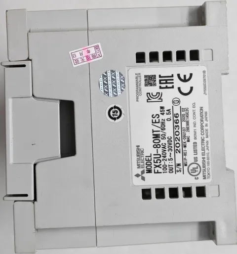 Mitsubishi Electric FX5U-80MT/ES PLC Module product photo 1