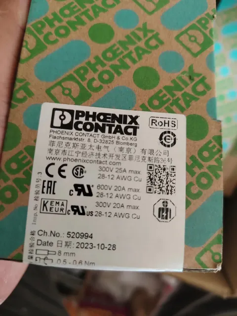 Phoenix Contact UKKB 3 / 2771010 Industrial Automation Component product photo 1