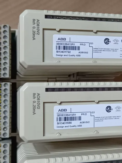 ABB AO810V2 / 3BSE038415R1 Industrial Automation Component product photo 2