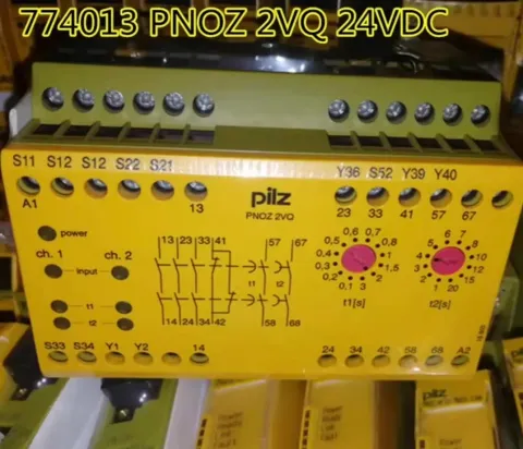 Pilz PNOZ 2VQ 24VDC 3n/o 1n/c 2n/o t / 774013 Industrial Relay product photo 2