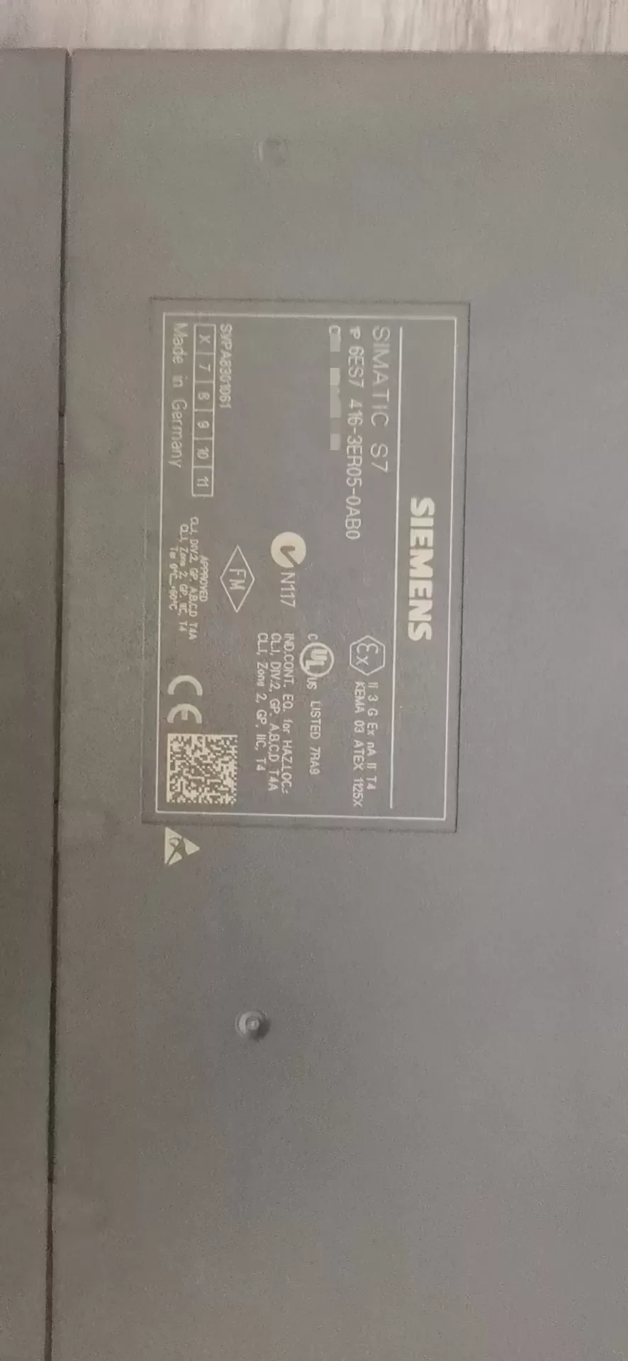 White Label 6ES7416-3ER05-0AB0 PLC Module product photo 1