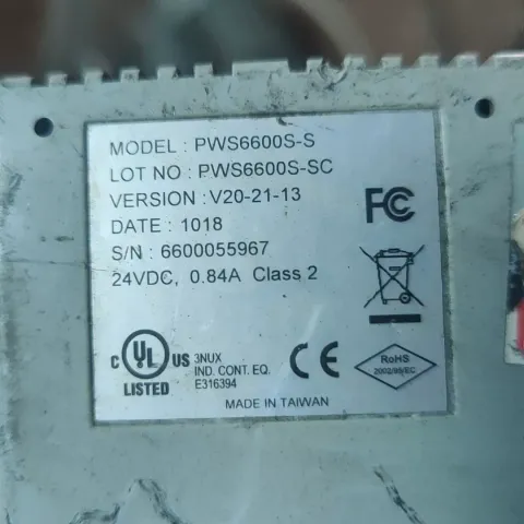 HITECH PWS6600S-S Industrial Automation Component — product photo 8 of 9
