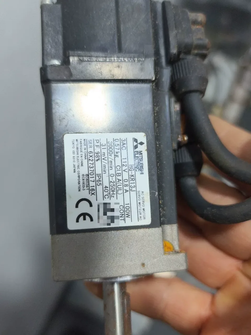 Mitsubishi Electric HG-KR13J Motor & Drive Component product photo 1