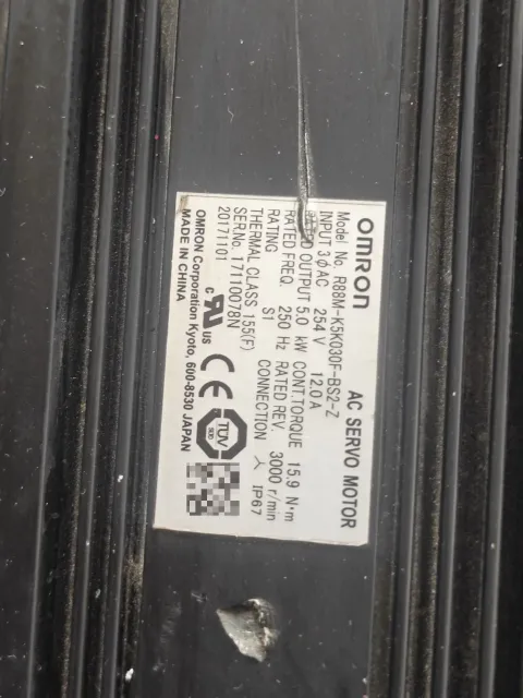Omron R88M-1L2K030C-BS2 / R88M-K5K030F-BS2-Z / R88M-1L3K030C-BS2 Motor & Drive Component product photo 6