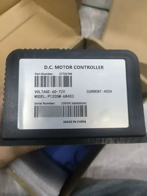 White Label P1205M-6B403 / Part No. 17721706 Motor & Drive Component product photo 2