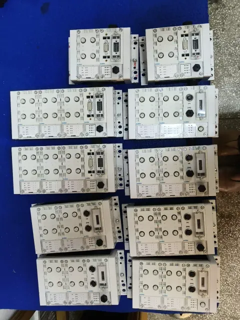 Festo CPX-FB23-24 + CPX-CTEL-4-M12-5POL + CPX-GE-EV I/O Module product photo 1