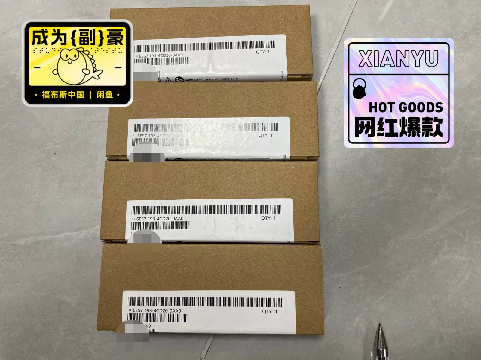 Siemens 6ES7193-4CD20-0AA0 Industrial Automation Component product photo 1