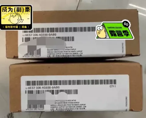 Siemens 6ES7336-4GE00-0AB0 Industrial Automation Component product photo 1