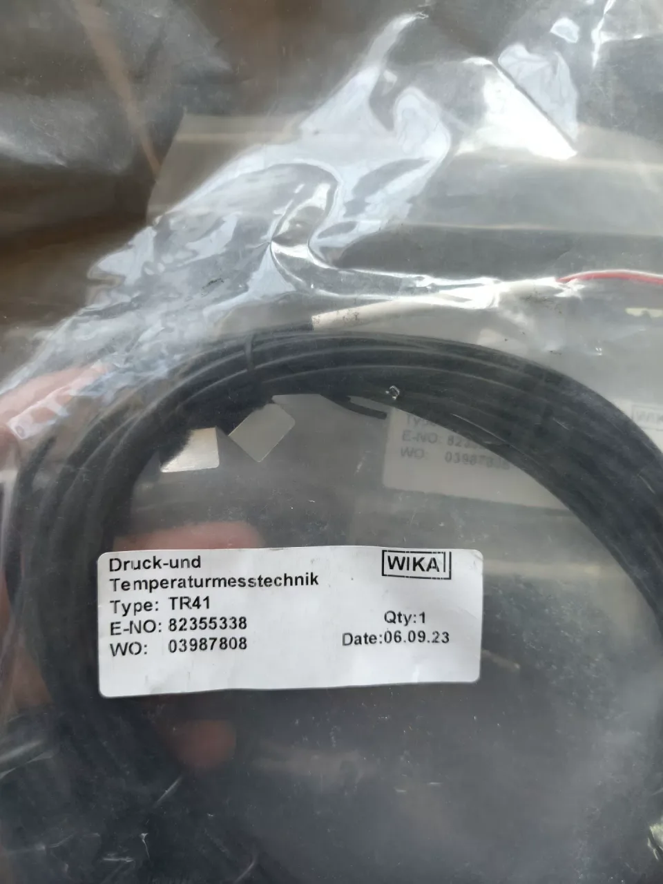 White Label TR41 / E-NO 82.355338 Industrial Sensor product photo 1