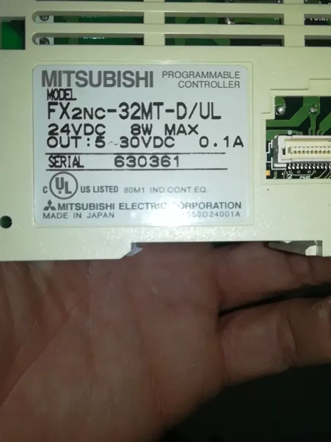Mitsubishi Electric FX2NC-32MT-D/UL; FX2NC-CNV-IF; FX2NC-16EX PLC Module product photo 3