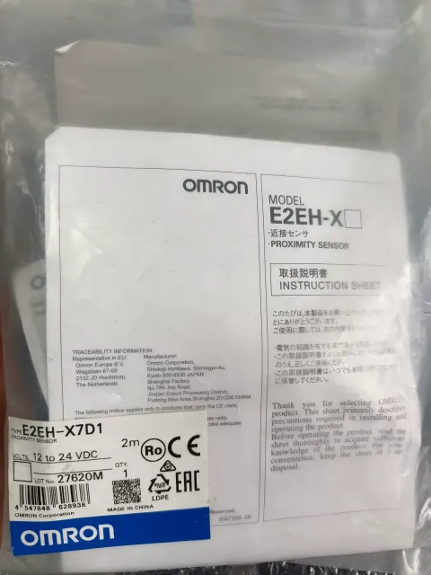 Omron E2EH-X7D1 Industrial Sensor product photo 2
