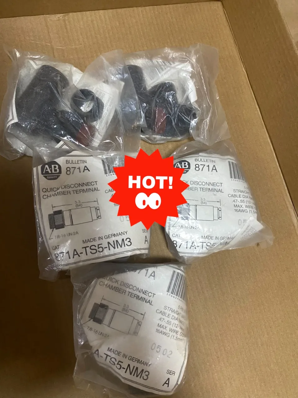 Allen-Bradley 871A-TS5-NM3 Series A Industrial Automation Component product photo 1