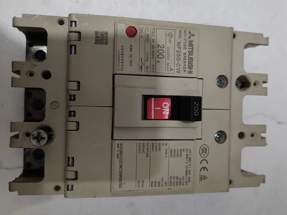 Mitsubishi Electric NF250-CW 200A 3P Industrial Automation Component product photo 1