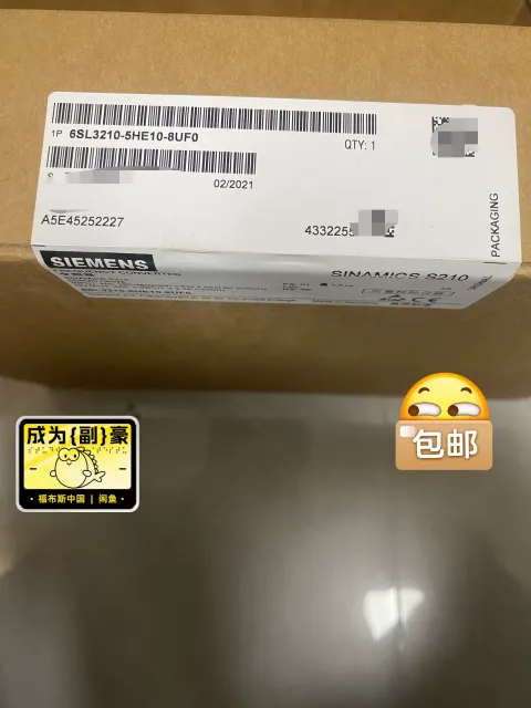 Siemens 6SL3210-5HE10-8UF0 Motor & Drive Component — product photo 1 of 2
