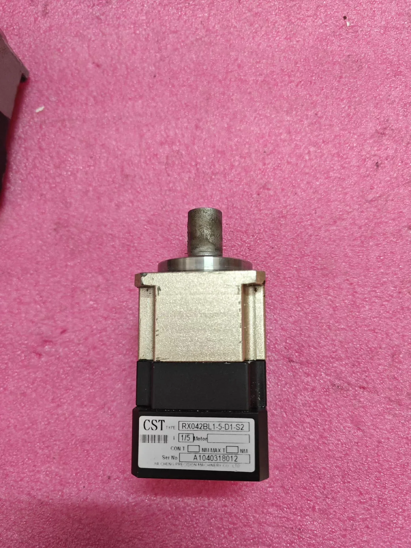 CST / Ha Cheng Precision Machinery RX042BL1-5-D1-S2 Motor & Drive Component — product photo 1 of 18