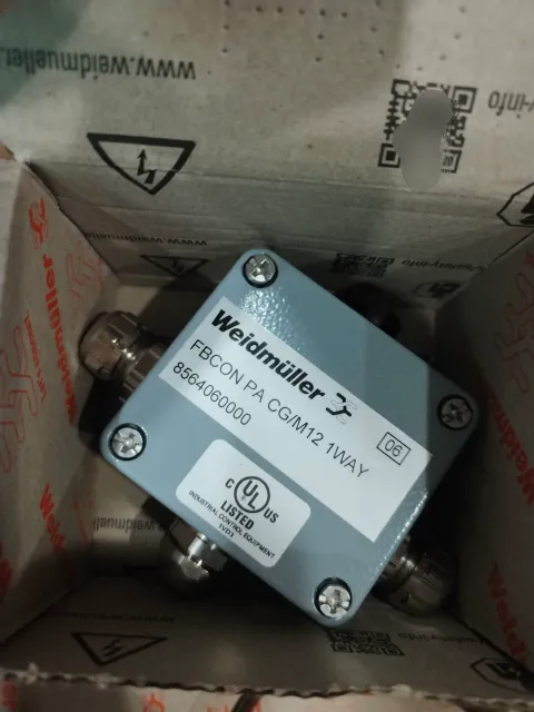 Weidmüller 8564060000 / FBCON PA CG/M12 1WAY Industrial Automation Component product photo 1