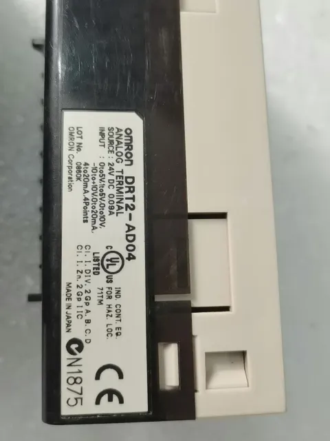 OMRON DRT2-AD04; DRT2-DA02 I/O Module product photo 3