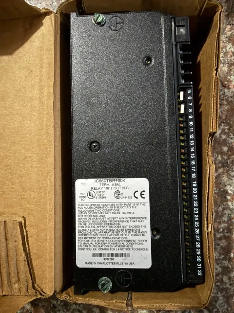 GE Fanuc IC660TBR100K Industrial Relay product photo 1