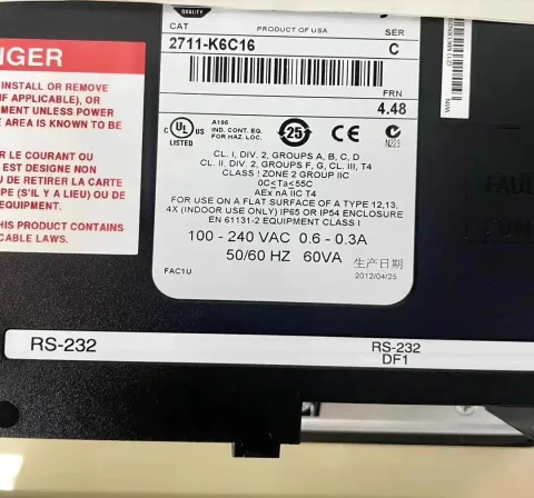 Allen-Bradley 2711-K6C16 Industrial Automation Component product photo 5