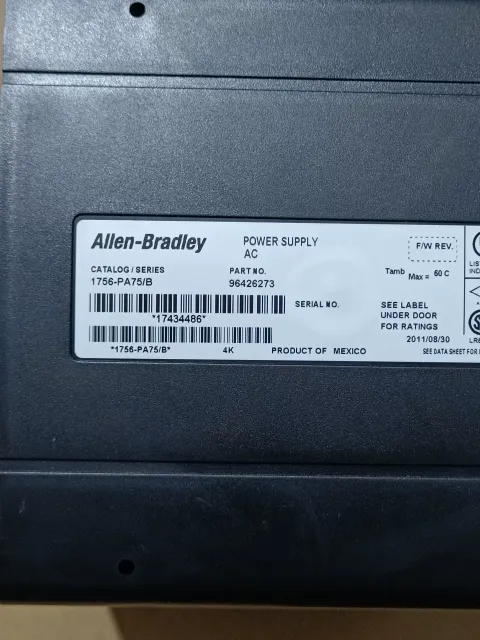 Allen-Bradley 1756-PA75/B Power Electronics Module product photo 2