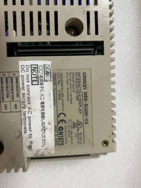 Omron NS5-SQ00-V2 Industrial Automation Component product photo 3