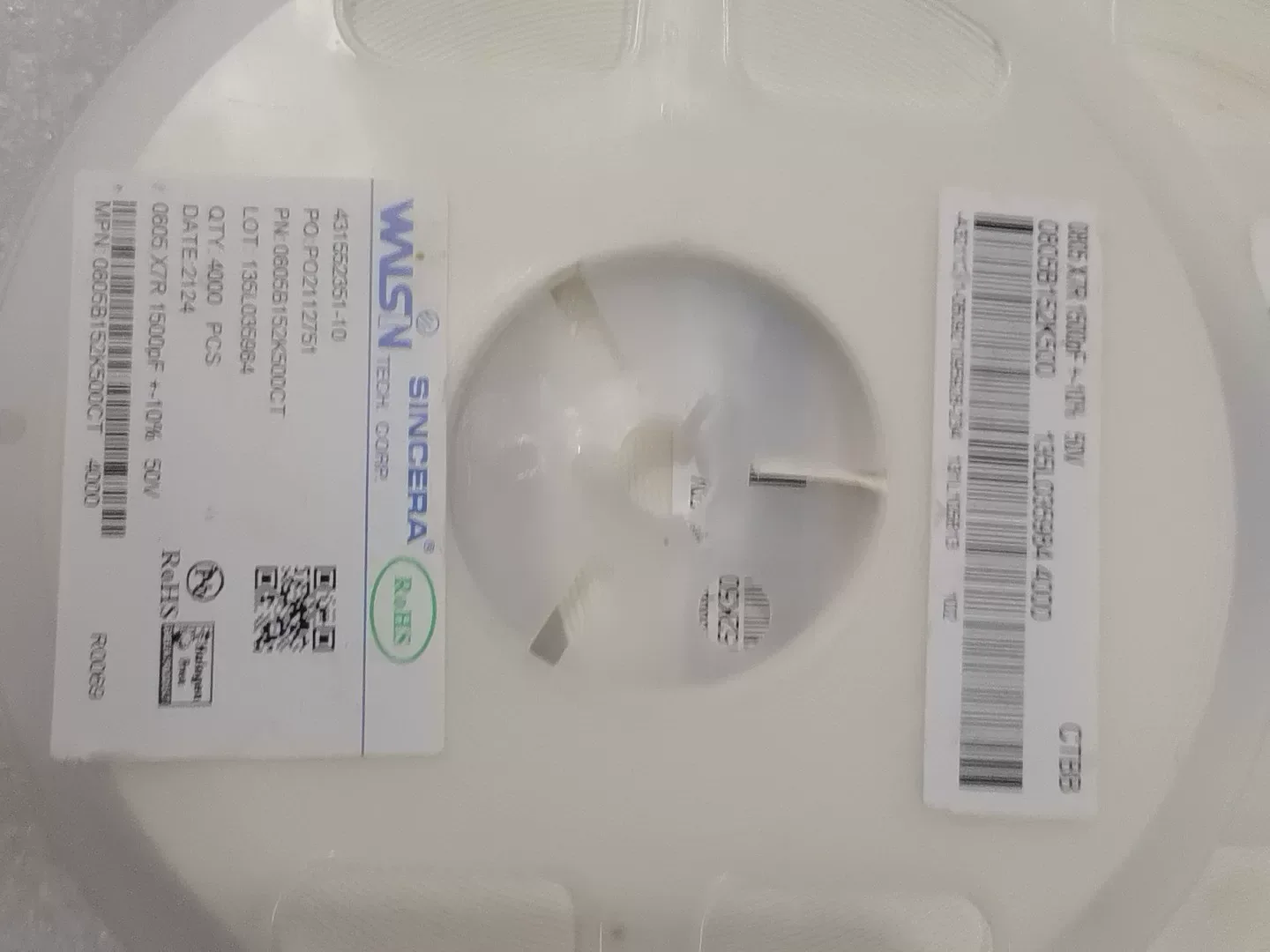 White Label 0805B152K500CT Industrial Automation Component product photo 1
