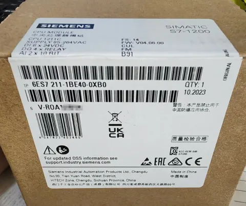 Siemens 6ES7211-1BE40-0XB0 PLC Module product photo 1