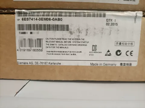 Siemens 6ES7414-3EM06-0AB0 Industrial Automation Component product photo 1