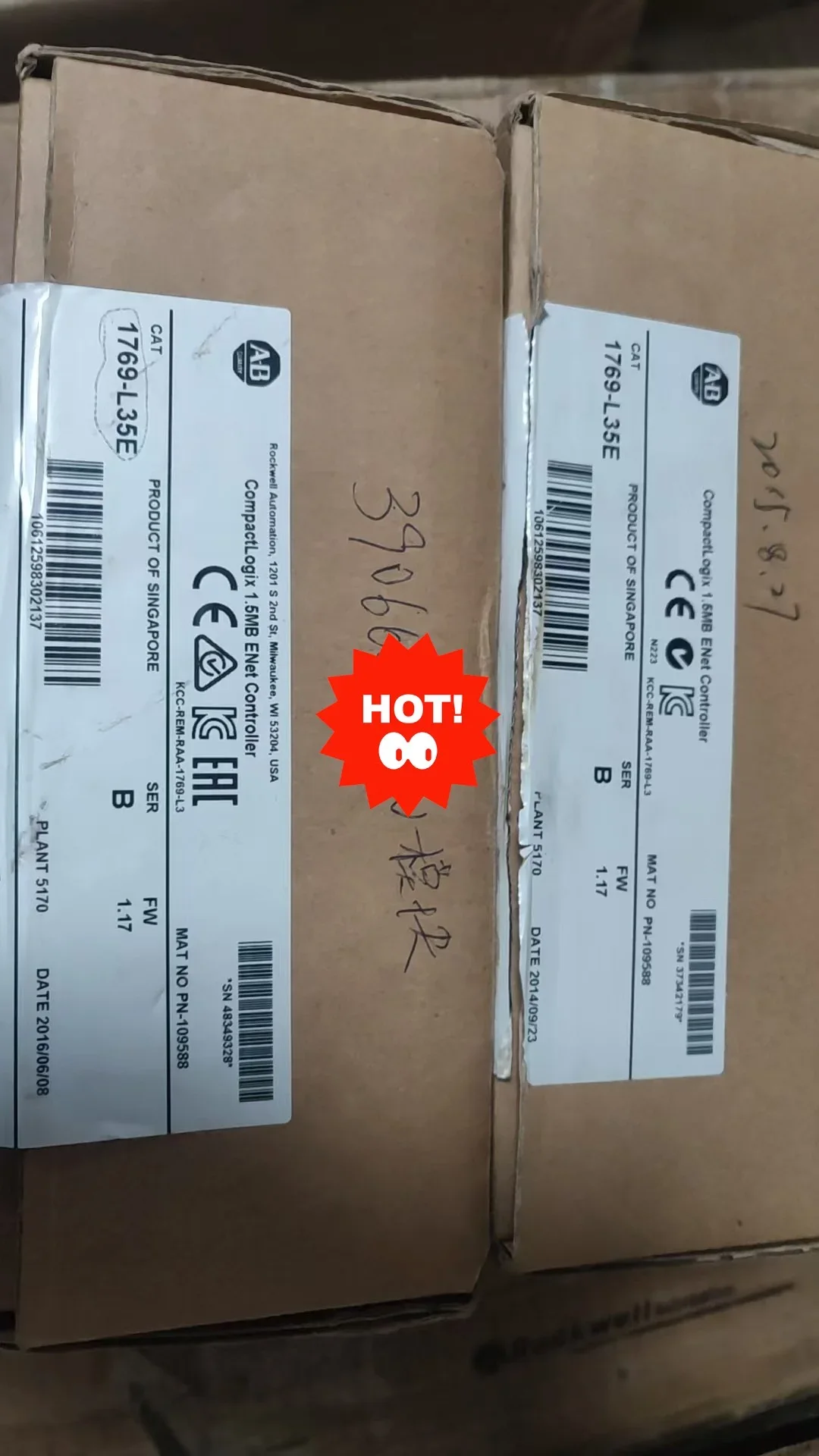 Allen-Bradley 1769-L35E PLC Module product photo 1