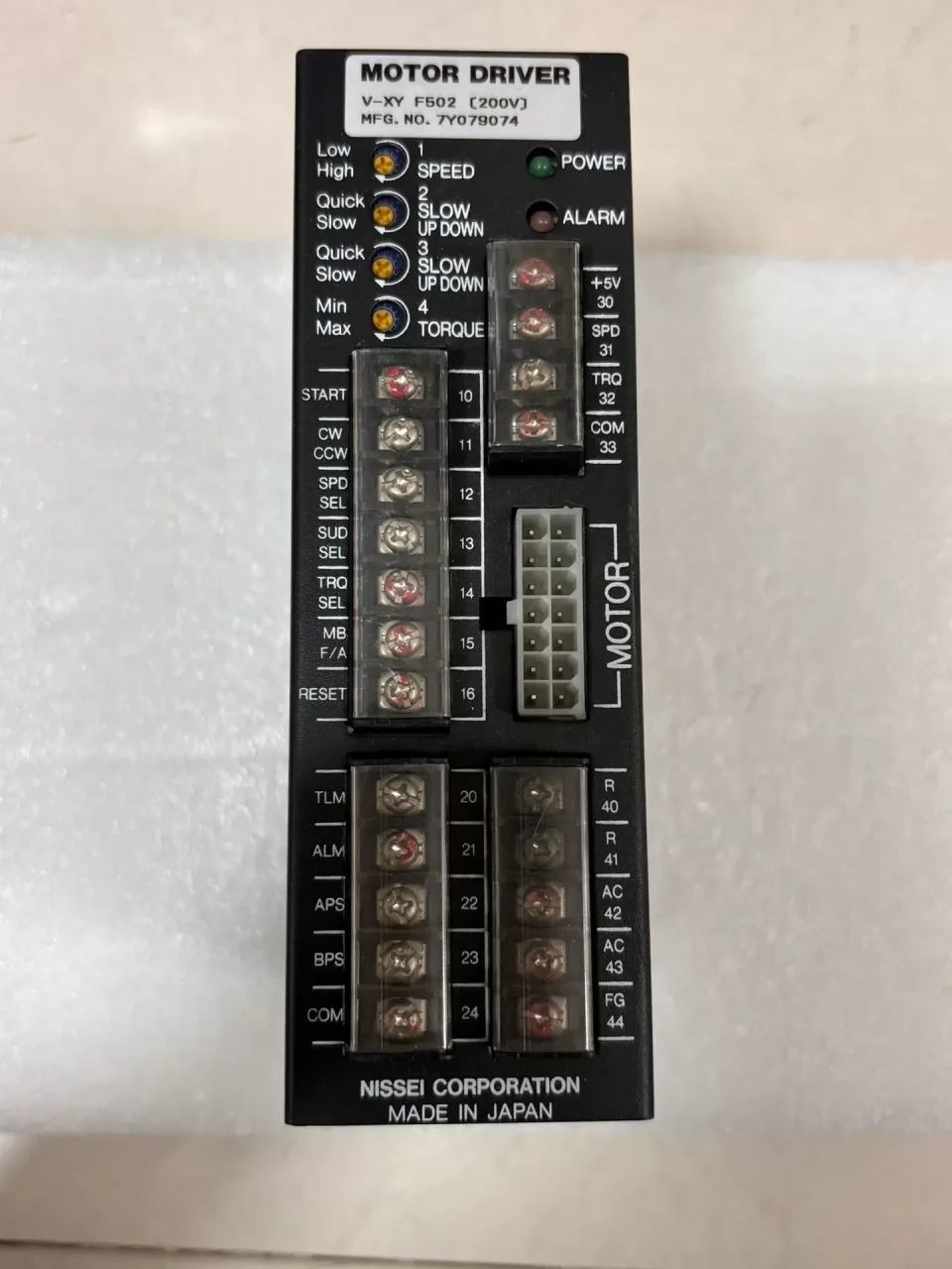 NISSEI Corporation V-XY F502 [200V] Motor & Drive Component product photo 1