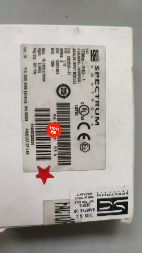 Unbranded Industrial 1734SC-IF4U-1 I/O Module product photo 1