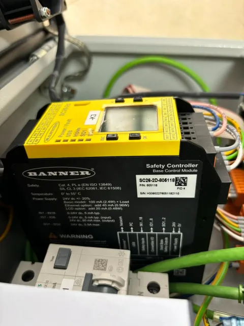 Banner Engineering SC26-2D-805118 Industrial Relay product photo 2