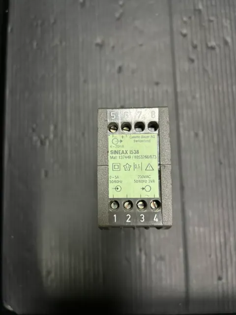 Camille Bauer SINEAX I538 Industrial Automation Component product photo 1