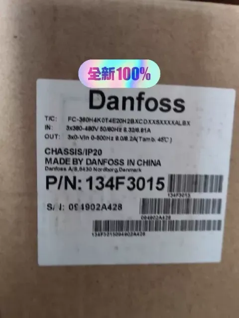 Danfoss 134F3015 Motor & Drive Component product photo 1