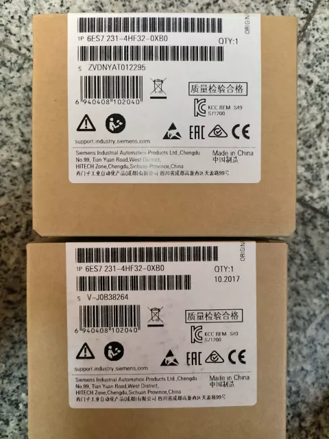 Siemens 6ES7231-4HF32-0XB0 Industrial Automation Component — product photo 11 of 12