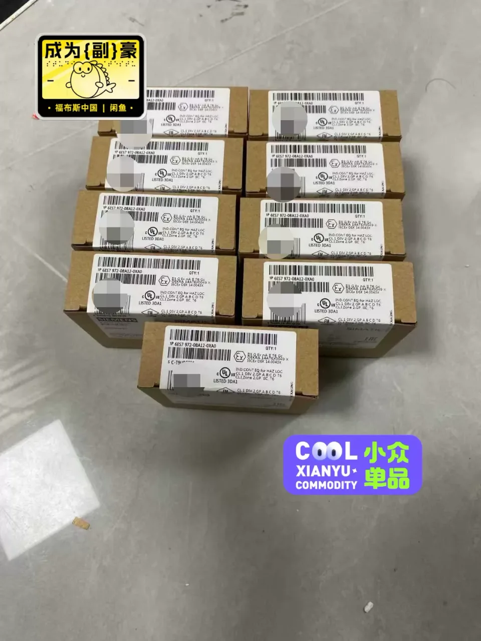 White Label 6ES7972-0BA12-0XA0 PLC Module product photo 1
