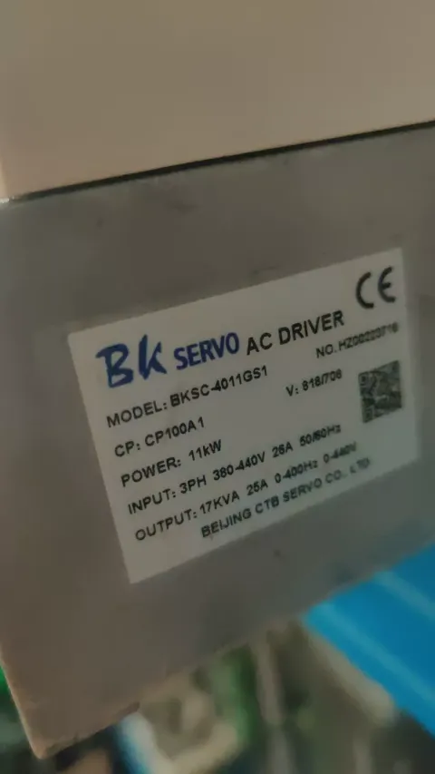 BK Servo / Beijing CTB Servo BKSC-4011GS1 Motor & Drive Component product photo 4