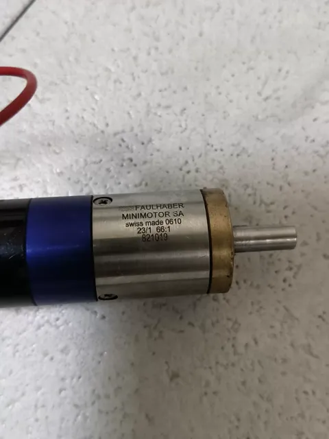 FAULHABER 2342.G0225 / 2342S024CR / 23/1 66:1 / HEDS-5540-I02 Motor & Drive Component product photo 2