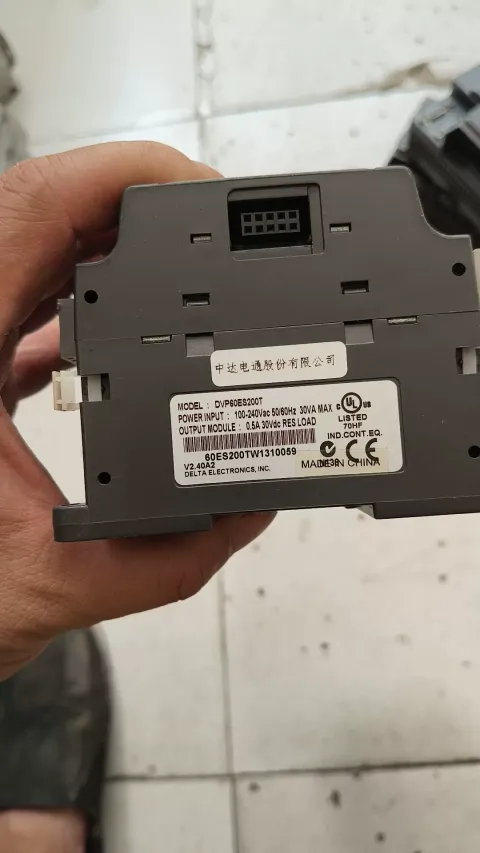 Delta DVP60ES200T + DVP06XA-E2 PLC Module product photo 6