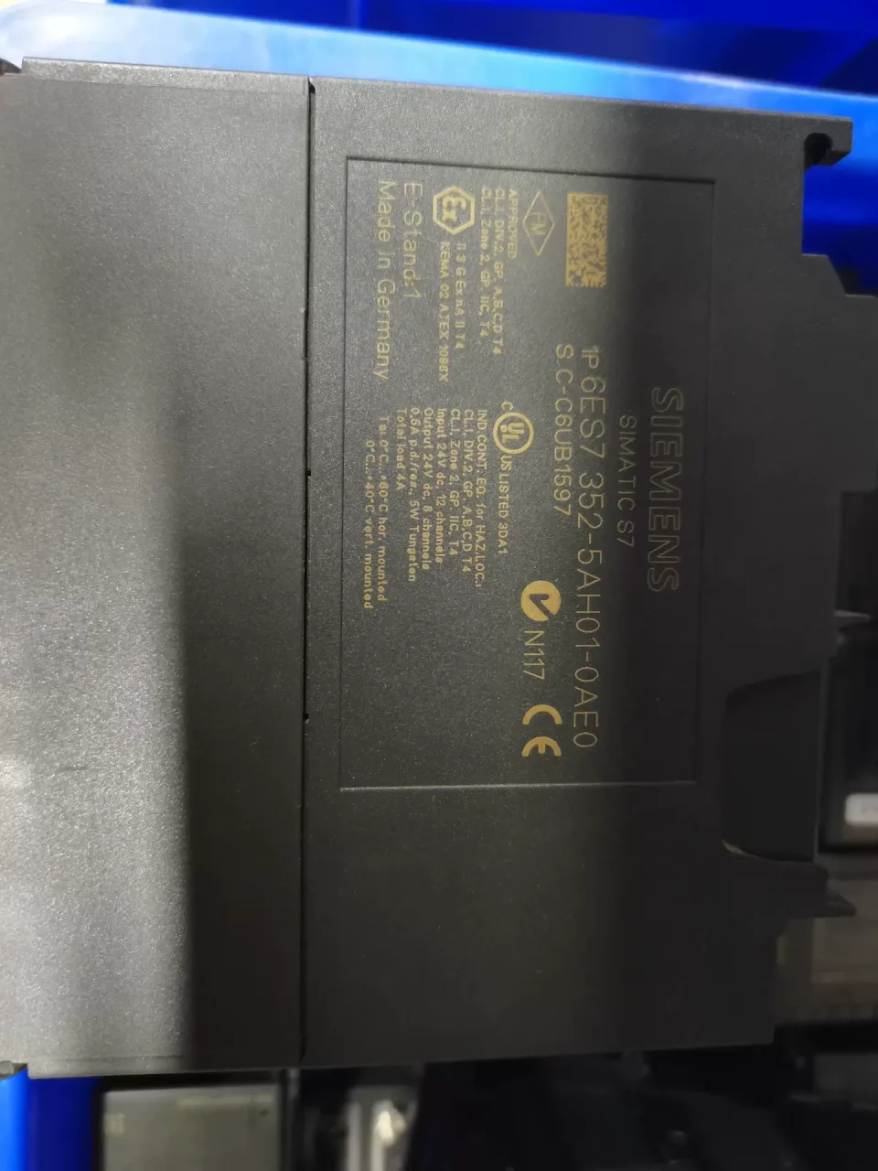Siemens 6ES7352-5AH01-0AE0 Industrial Automation Component product photo 1