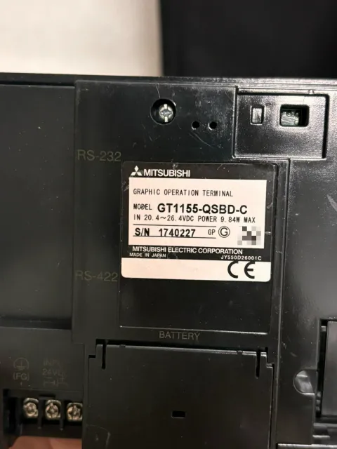 Mitsubishi Electric GT1155-QSBD-C Industrial Automation Component product photo 3