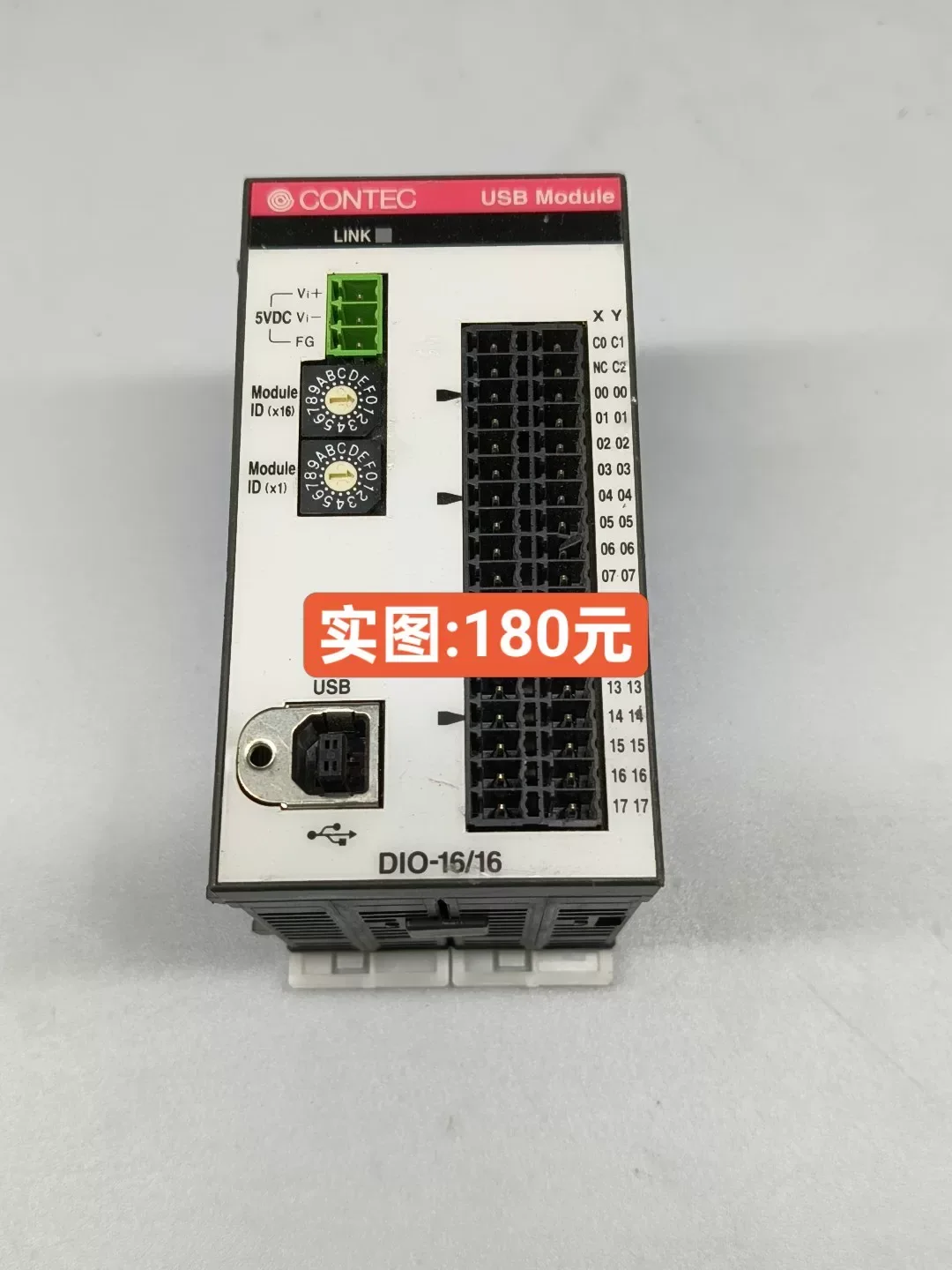 CONTEC DIO-16/16(USB) I/O Module product photo 1