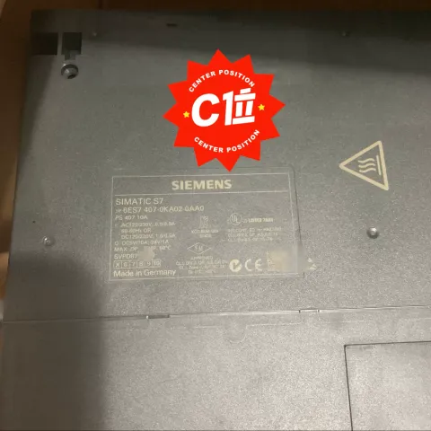 Siemens 6ES7407-0KA02-0AA0 Power Electronics Module — product photo 9 of 15