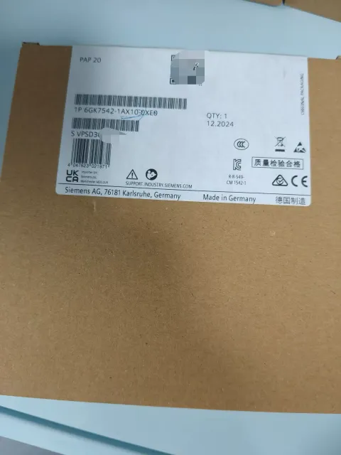 Siemens 6GK7542-1AX10-0XE0 Industrial Automation Component product photo 1
