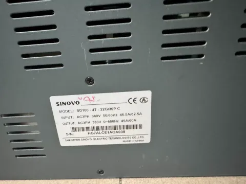 SINOVO SD100-4T-30G/37P Motor & Drive Component product photo 7