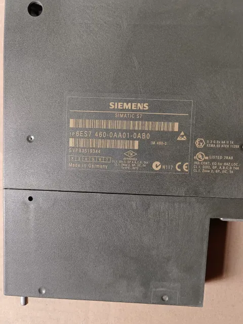Siemens 6ES7 461-0AA01-0AA0 Industrial Automation Component — product photo 8 of 13