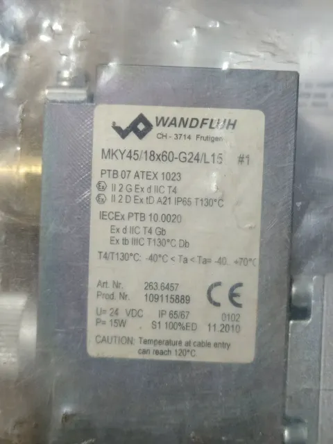Wandfluh MKY45/18x60-G24/L15 / Art. 263.6457 Industrial Automation Component — product photo 3 of 18