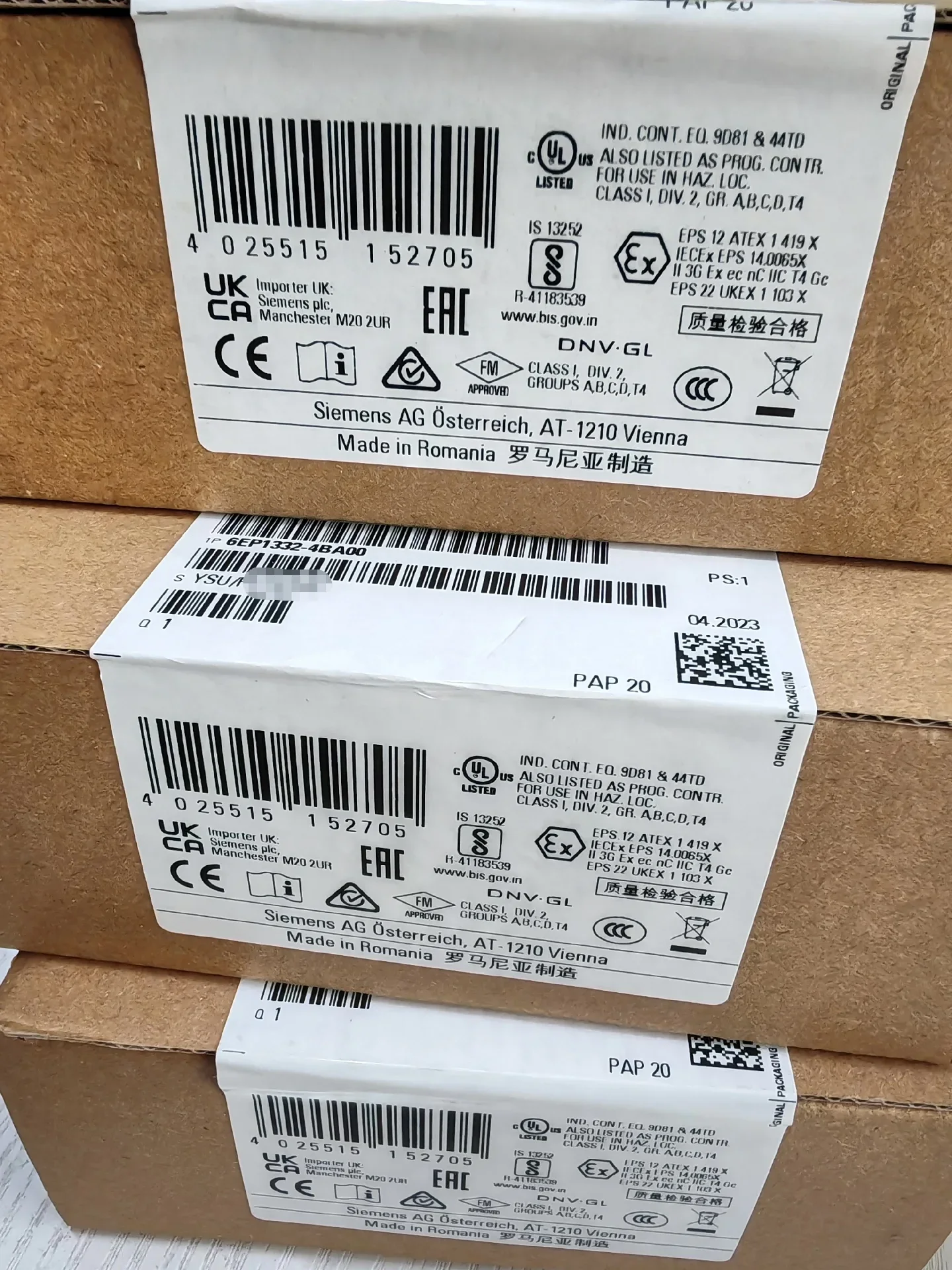Siemens 6EP1332-4BA00 Power Electronics Module — product photo 1 of 14