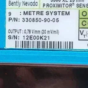 Bently Nevada 330850-90-05 Industrial Sensor product photo 3